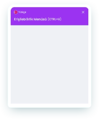 Erişilebilirlik Menüsü Görseli